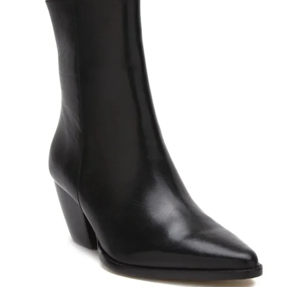 Caty Smooth Leather Black (Wide) by Matisse - Picture 3 of 10